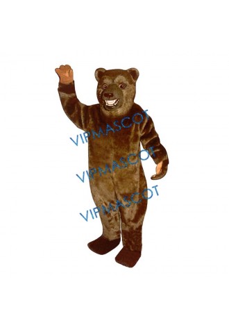 Snarling Bear Mascot Costume