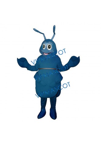 Blue Bug Mascot Costume