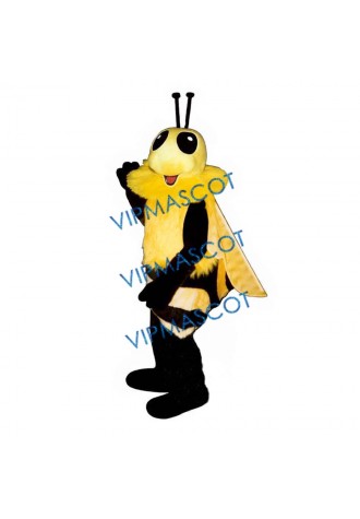 Fluffy Bee Mascot Costume