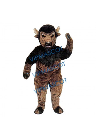 Bison Mascot Costume