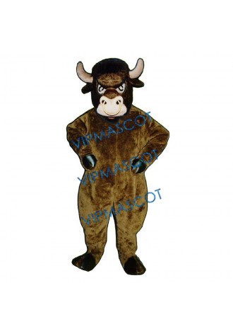 Cartoon Bull Mascot Costume