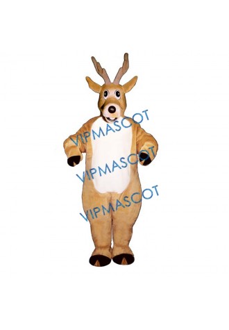 Jolly Reindeer Mascot Costume