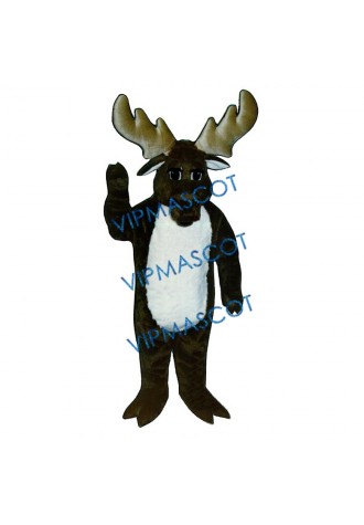Monty Moose Mascot Costume