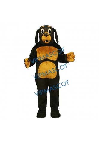 Dobie Dog Mascot Costume