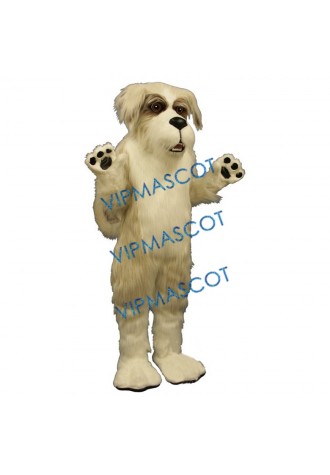 Fluffy Dog Mascot Costume