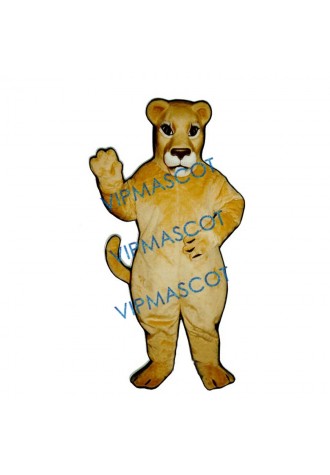 Realistic Lioness Mascot Costume