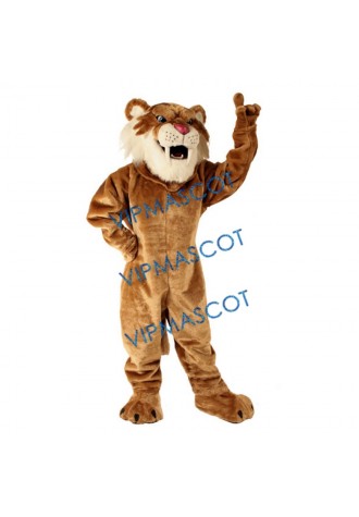 Sabretooth Tiger Mascot Costume