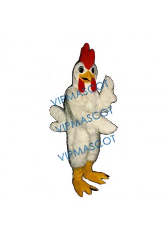 Friendly Chicken Mascot Costume