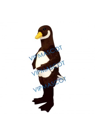 White Belly Goose Mascot Costume