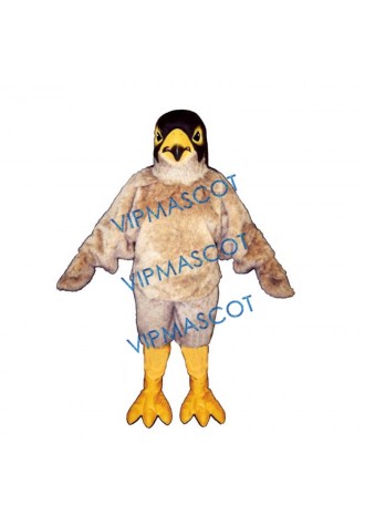 Tan Eagle Mascot Costume