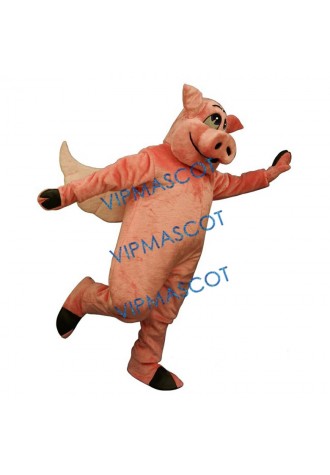 Flying Hog Mascot Costume