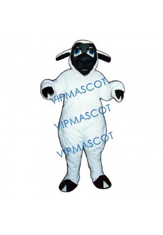 Black Faced Sheep Mascot Costume