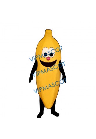 Happy Banana (Bodysuit not included) Mascot Costume