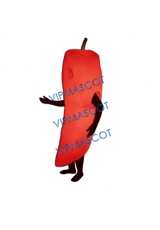 Chili Pepper Mascot Costume