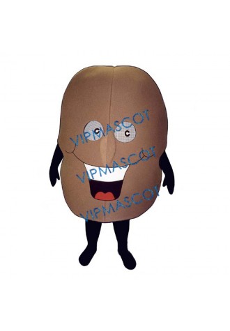 Coffee Bean Mascot Costume