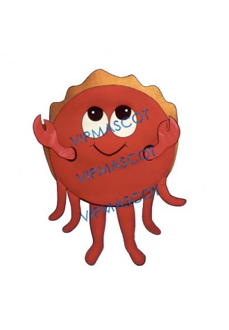 Happy Crab Mascot Costume