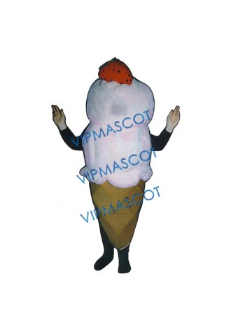Ice Cream Cone Mascot Costume