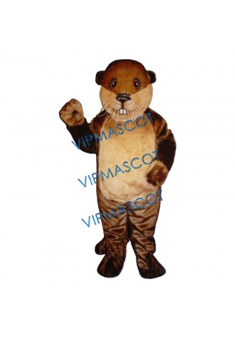 Benny Beaver Mascot Costume