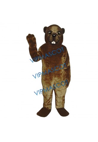 Lumberjack Beaver Mascot Costume