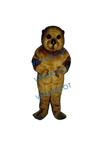 Realistic Otter Mascot Costume