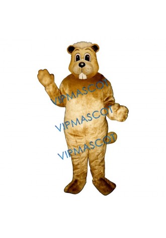 Willy Beaver Mascot Costume