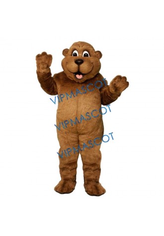 Woody Woodchuck Mascot Costume