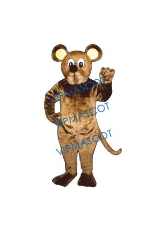 Brown Mouse Mascot Costume