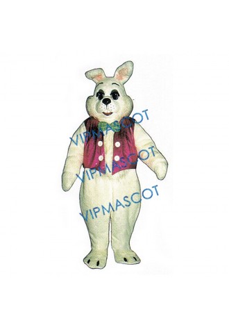 Easter Bunny Vest Mascot Costume
