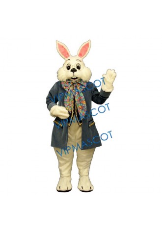 Wendell Rabbit-Blue Mascot Costume