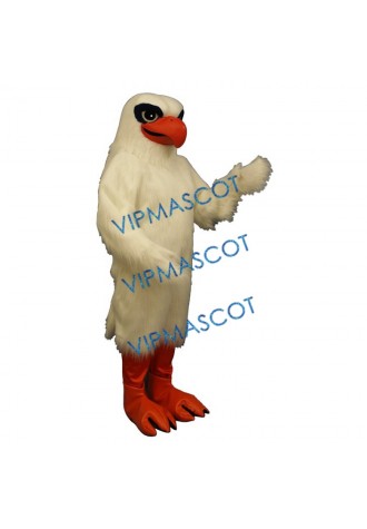 White Hawk Mascot Costume