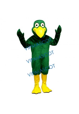 Greenie Bird Mascot Costume