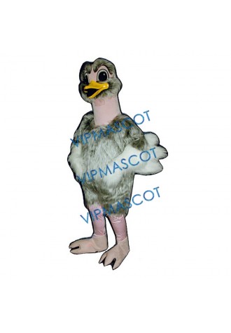Realistic Ostrich Mascot Costume