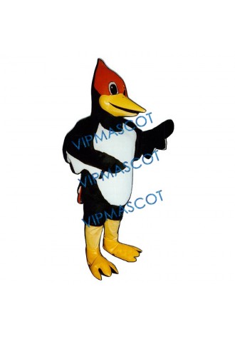 Woodrow Woodpecker Mascot Costume