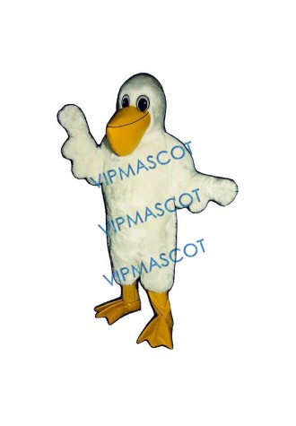 Cartoon Pelican Mascot Costume