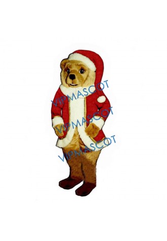 Red St. Bear Claws Mascot Costume