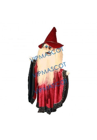 Merlin Wizard Mascot Costume