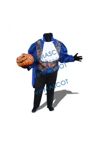 Pumpkinhead Mascot Costume