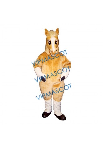 Palomino Mascot Costume