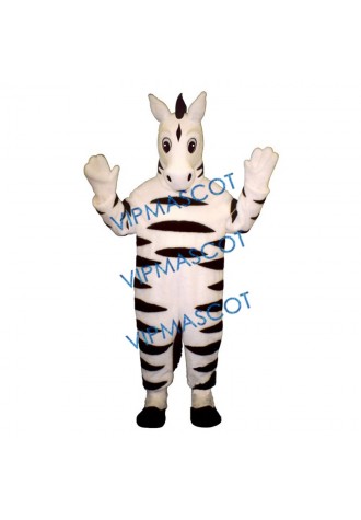 Baby Zebra Mascot Costume
