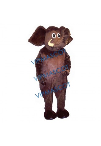 Monty Mammoth Mascot Costume