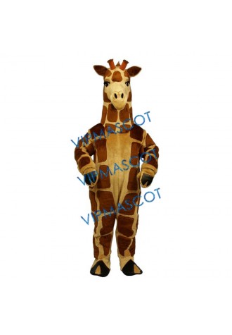 Realistic Giraffe Mascot Costume