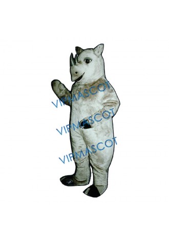 Realistic Rhinoceros Mascot Costume