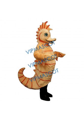 Cartoon Seahorse Mascot Costume