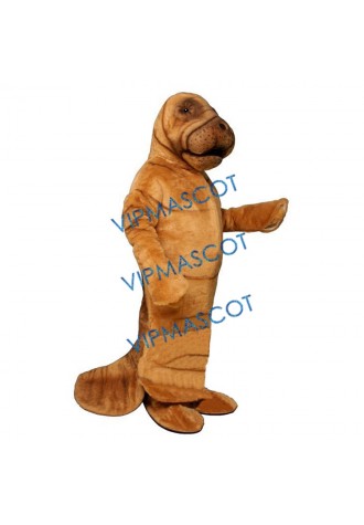 Manny Manatee Mascot Costume