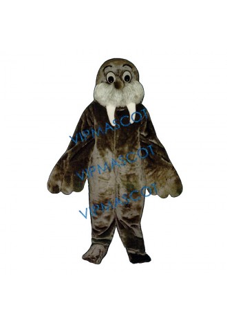 Wally Walrus Mascot Costume