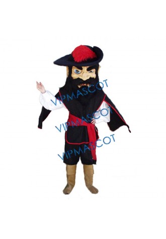 Fighting Cavalier Mascot Costume
