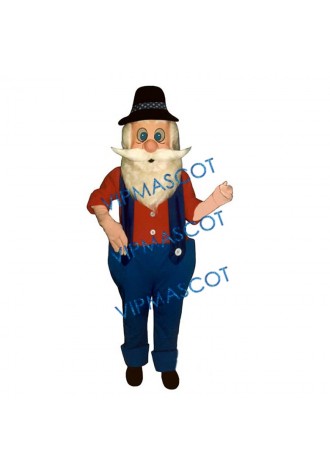 Hillbilly Harold Mascot Costume