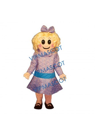 Satin Doll Mascot Costume