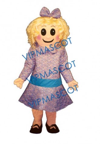Satin Doll Mascot Costume