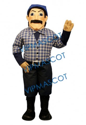Timber Jack Mascot Costume